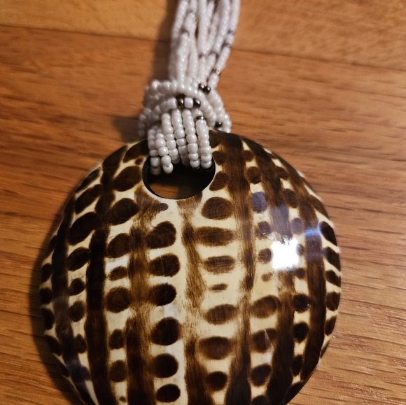 African necklace, Kenya, beads, shell - Picture 7 of 10